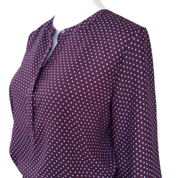 Ann Taylor Loft Long Sleeve Tie Waist Shift Dress Size Small Petites NEW - Picture 3 of 10